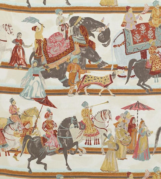 Wedding Parade Fabric by Jim Thompson No.9 Festival