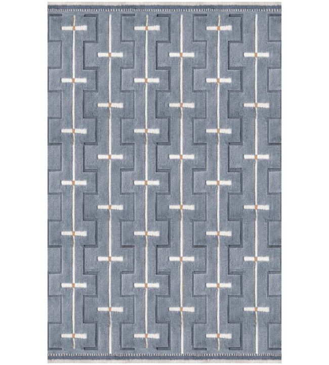 Layered Johanna rug Sky Blue SHJOB180270 Sky Blue