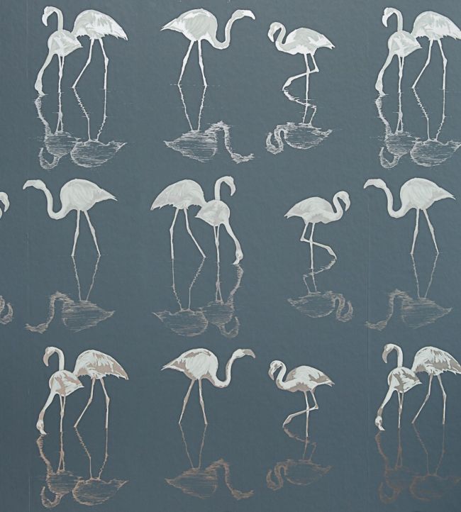 Nakuru Fabric by Juliet Travers Blue