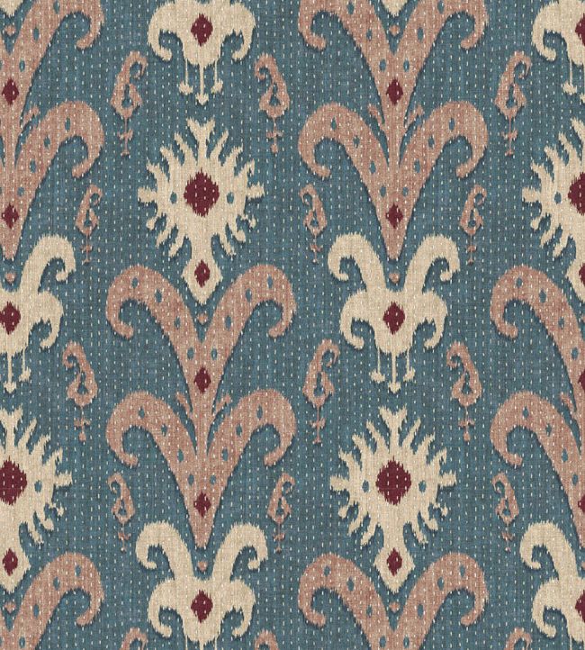 Kanthakat Fabric by Lewis & Wood Marmara Garnet