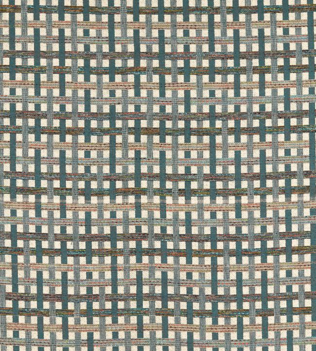 Kasper Fabric by Clarke & Clarke Kingfisher