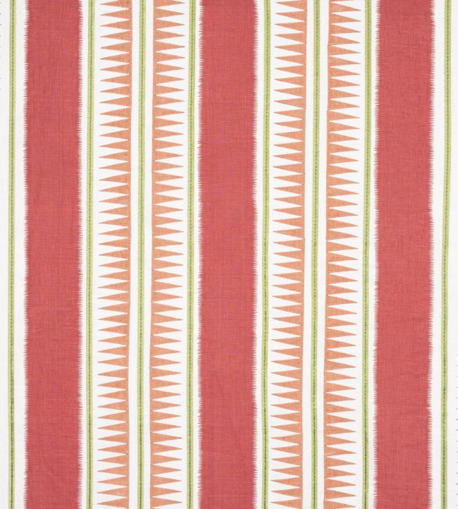 Kasper Fabric by Jane Churchill Red/Pink