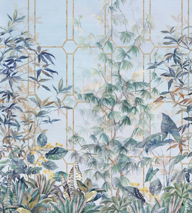 Katsura Wallpaper Mural in 3 by Osborne & Little | Jane Clayton Katsura Wallpaper Mural in 3 by Osborne & Little | Jane Clayton
