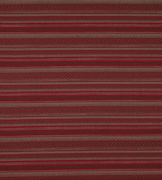 Kelso Fabric by Jane Churchill Red