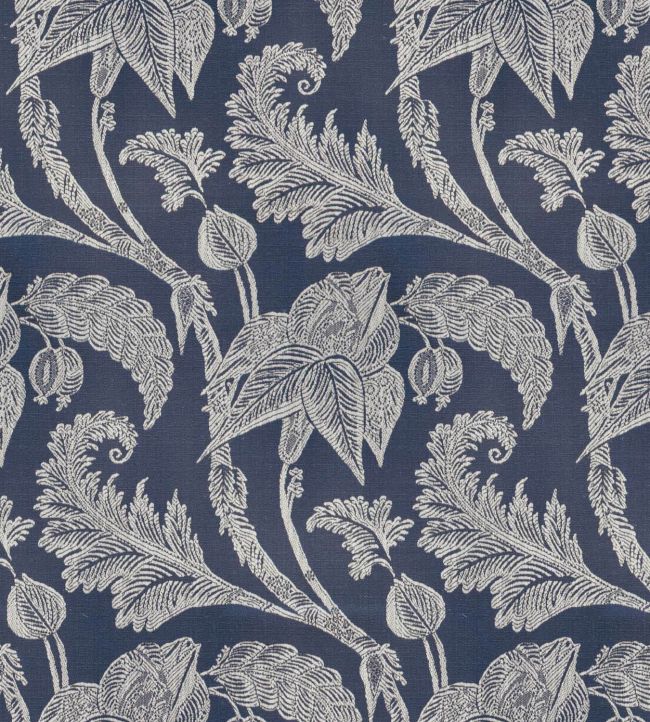 Kew Fabric in Navy by Warner House Jane Clayton