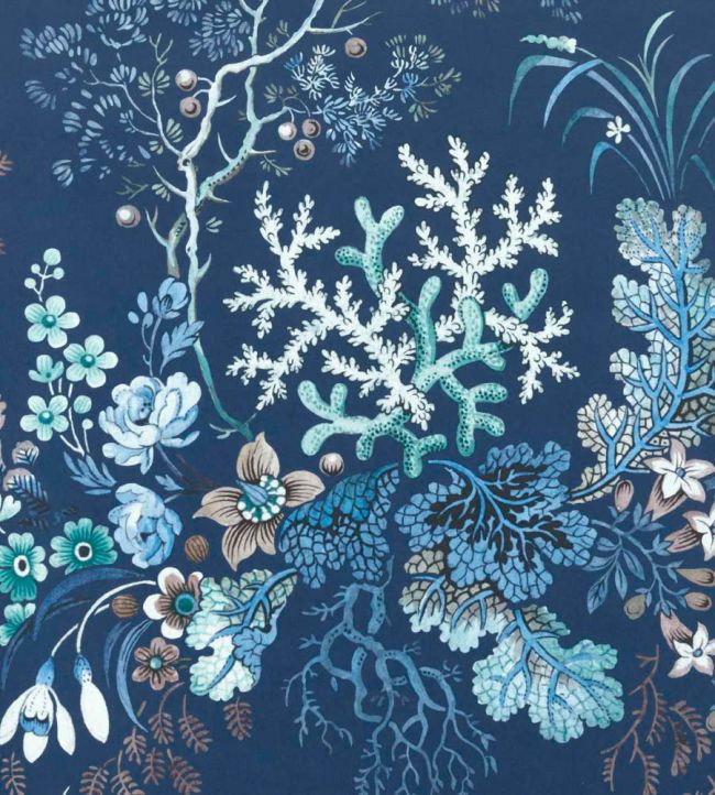 Kilburn s Coral Wallpaper by 1838 Wallcoverings