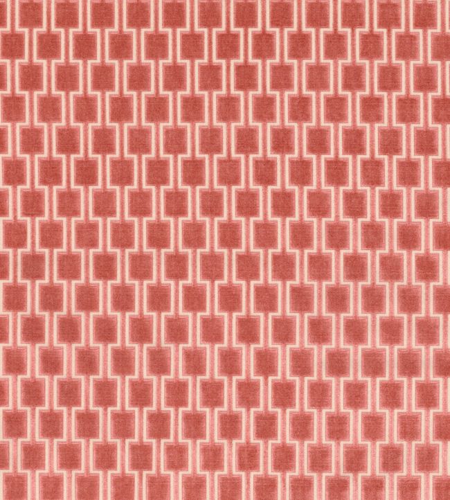 Bakerloo Fabric by Kirkby Design Coral