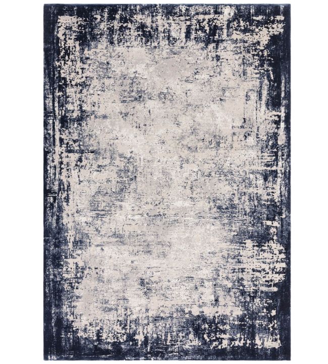 Asiatic Kuza Border rug Navy KUZA1201700001 Navy