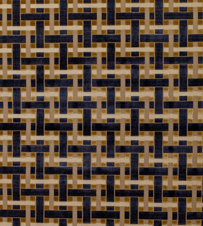 Lacis Fabric by Lelievre Indigo