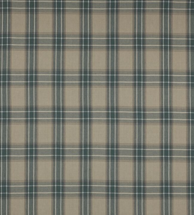 Lamorna Check Fabric by Colefax and Fowler Forest