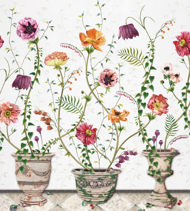 Lamorran Wallpaper Mural in 1 by Osborne & Little Jane Clayton