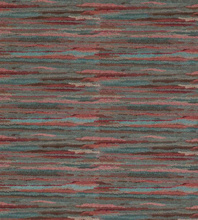 Lanata Fabric by Jane Churchill Aqua/Pink