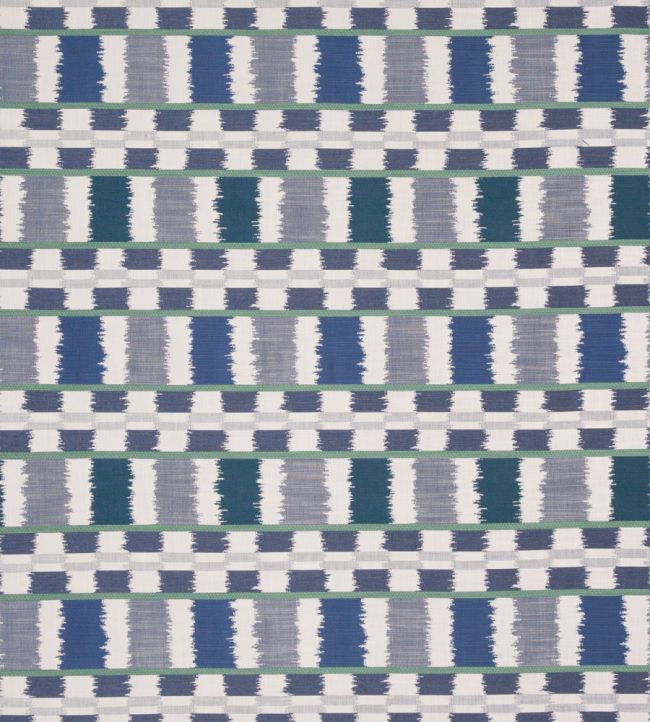 Lapaz Performance Fabric by Christopher Farr Cloth Blue