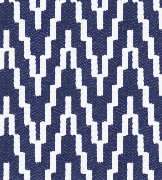 Laurieston Fabric by Wemyss Navy