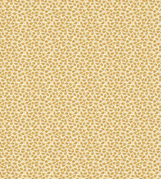 Leaf Trail Fabric by Warner House Ochre