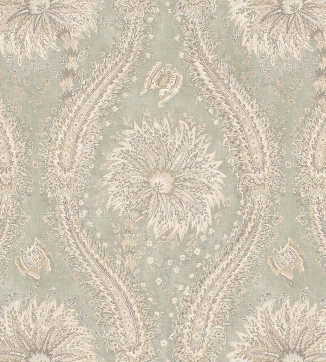 Leilani Fabric in Eggshell by Warner House Jane Clayton