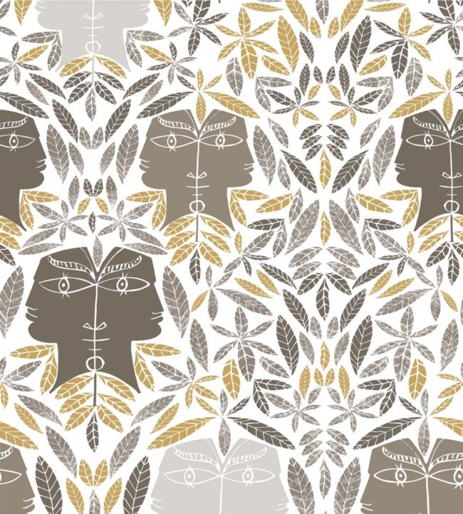 Cap D'ail Wallpaper by Lelievre Taupe