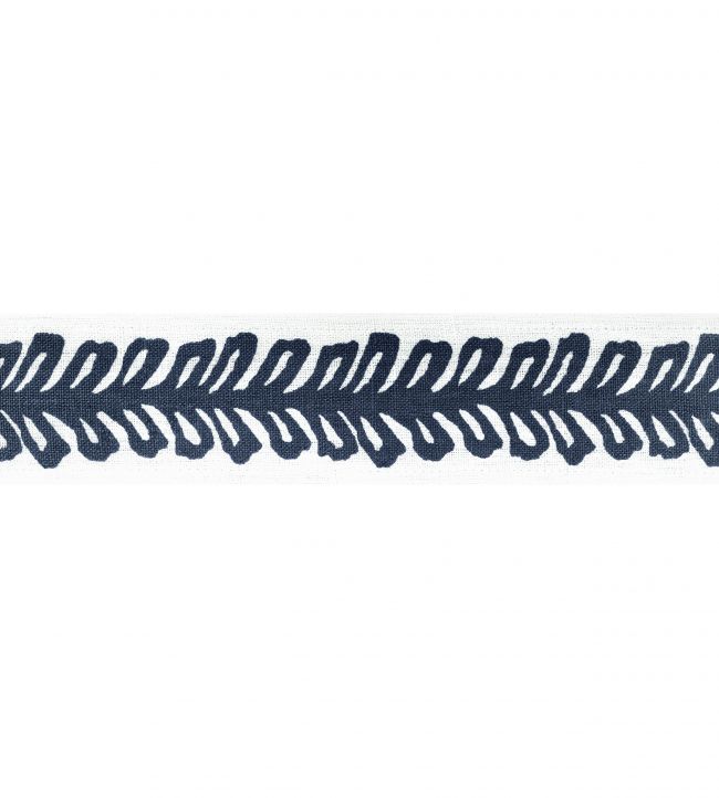 Lenox Tape Trimming by Thibaut Navy