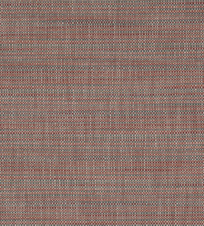 Lewin Fabric by Jane Churchill Red/Teal