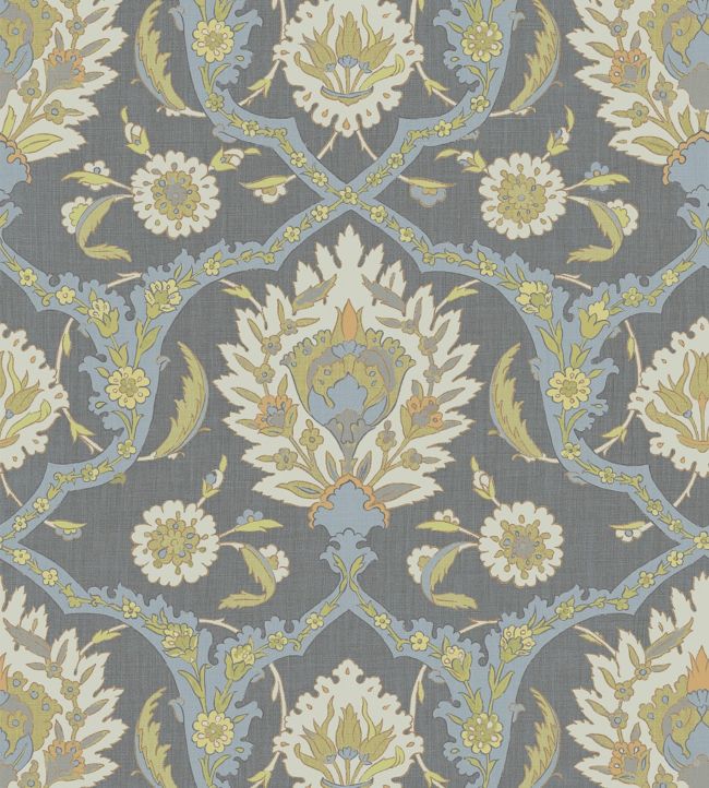 Damascus Fabric by Lewis & Wood Bronze