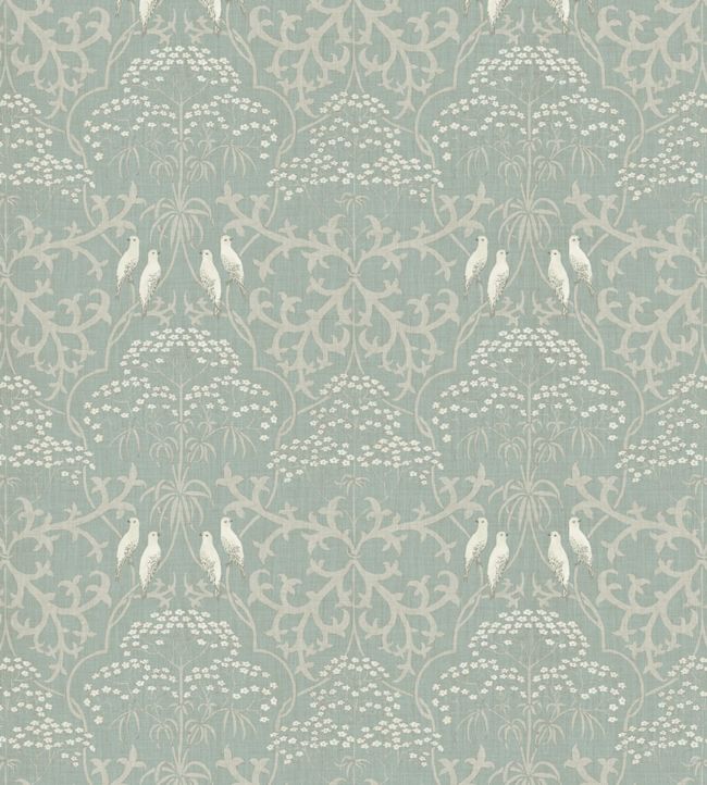 Bella Wallpaper by Lewis & Wood Eucalyptus