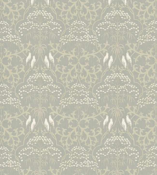 Bella Wallpaper by Lewis & Wood Earl Grey