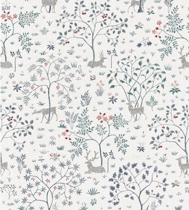Voysey Park Wallpaper by Lewis & Wood Cluny