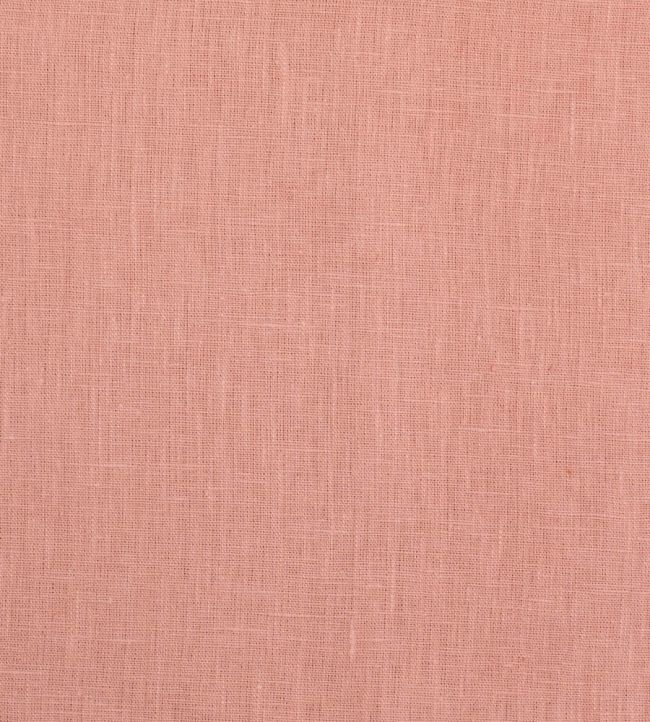 Light Weight Plain Linen Fabric by Volga Linen Soft Coral