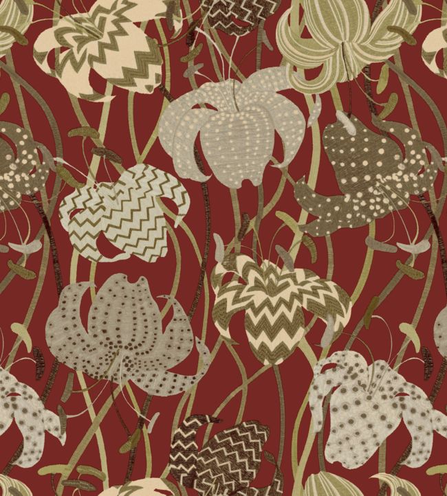 Lilium Wallpaper In 32 By Missoni Home Wallcoverings Jane Clayton