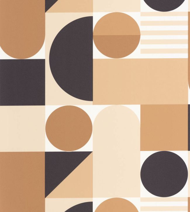 Limit Wallpaper by Caselio Noir Camel