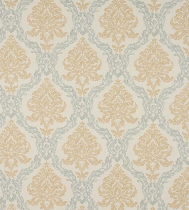 Lindley Fabric by Colefax and Fowler Gold/Blue