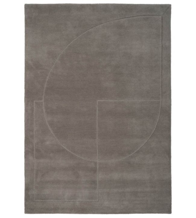 Linie Design Lineal Poem rug Grey 33008204 Grey