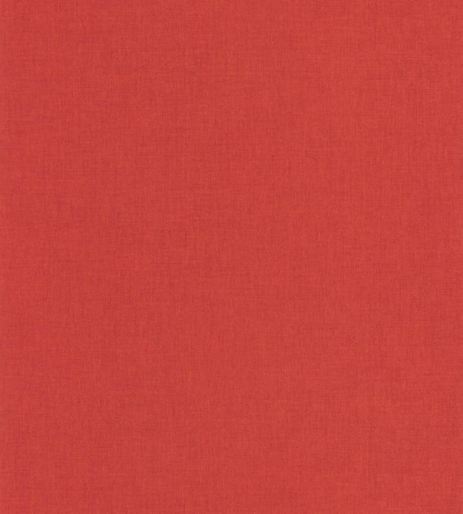 Linen Uni Wallpaper by Caselio Rouge