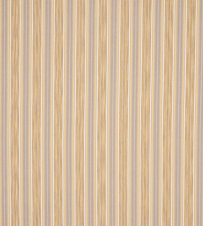 Linton Stripe Fabric by Jane Churchill Yellow
