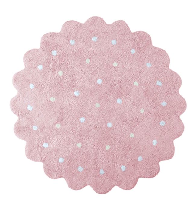 Lorena Canals Little Biscuit rug Pink C-13301 Pink