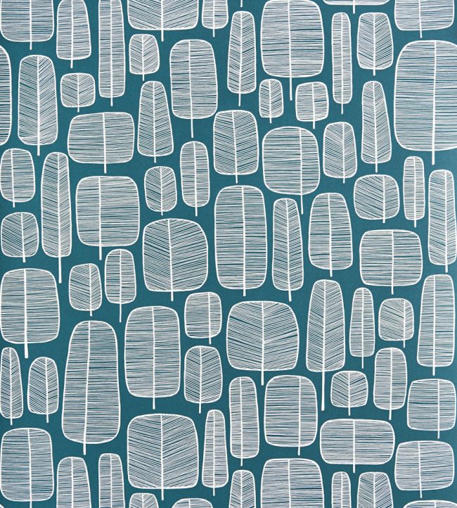 Little Trees Wallpaper by MissPrint Petroleum