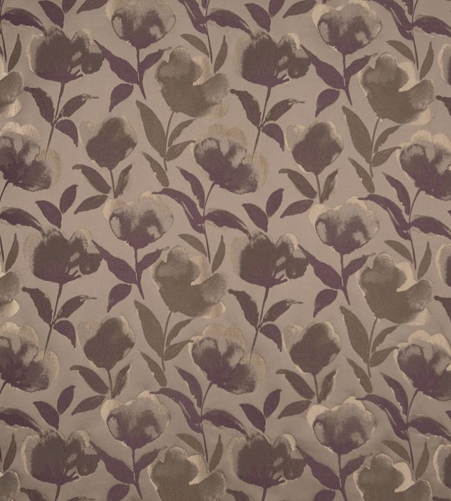Lotus Fabric by Prestigious Textiles Plum