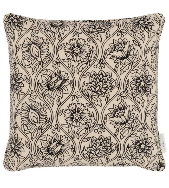 Lotus Cushion 43 x 43cm by The Pure Edit Charcoal