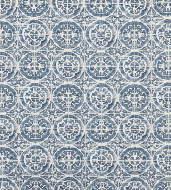Luela Fabric by Prestigious Textiles Azure