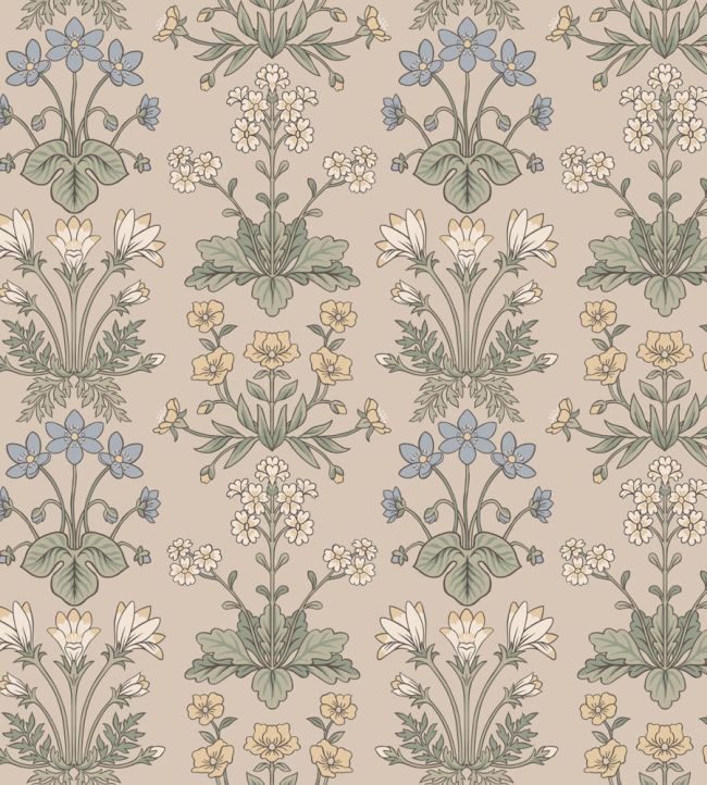 Maj Wallpaper by Sandberg Clay