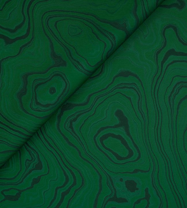 Malachite Weave Fabric in Emerald by Jim Thompson Jane Clayton