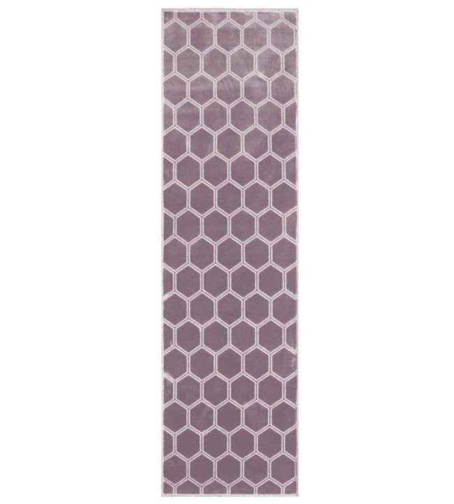 Manipur Runner Rug by Designers Guild Amethyst