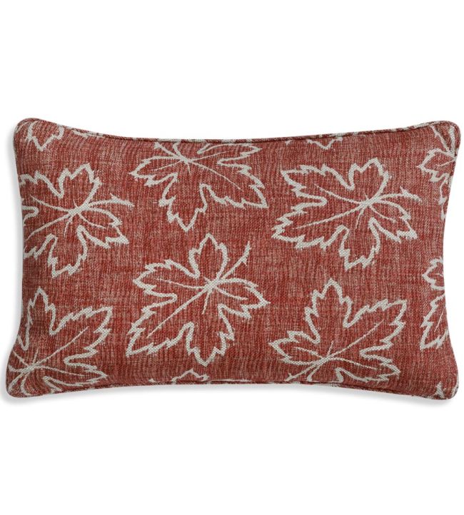 Maple Cushion 43 x 35cm by Fermoie Red
