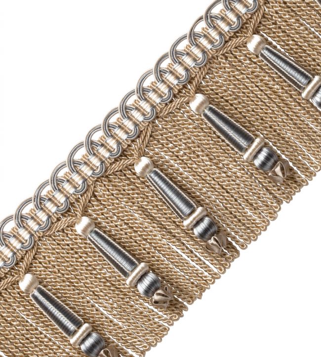 Margaux Beaded Bullion Fringe Trimming by Samuel & Sons Wedgewood Dore