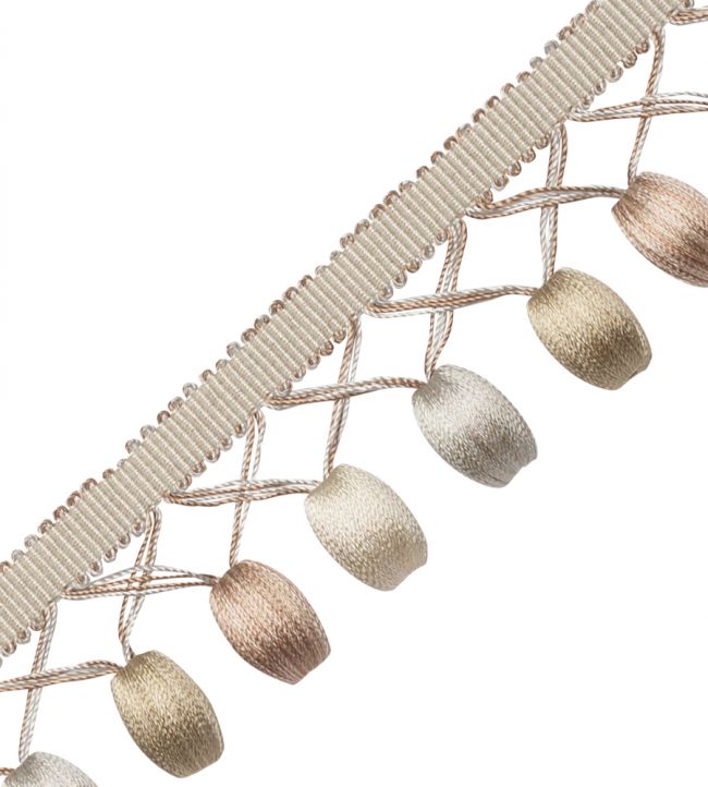 Margaux Beaded Fringe Trimming by Samuel & Sons Rose De The