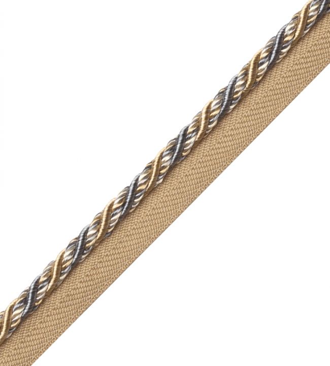 Margaux Cord With Tape Trimming by Samuel & Sons Wedgewood Dore