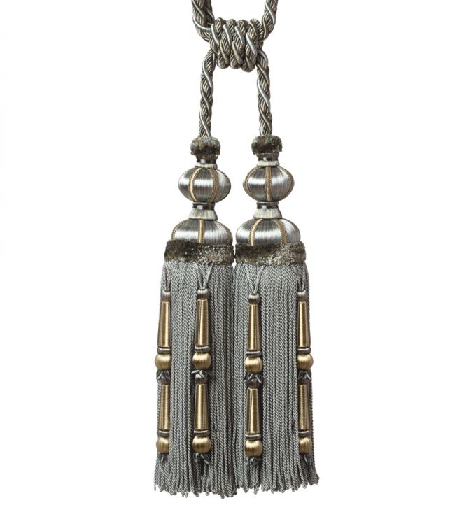 Margaux Double Tassel Tieback Trimming by Samuel & Sons Verdigris