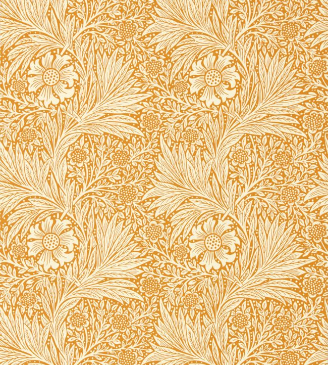 Marigold Wallpaper by Morris & Co Orange