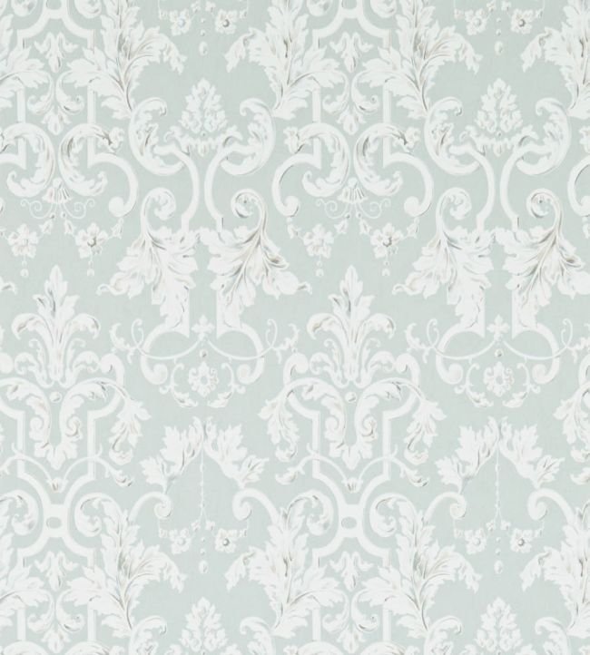 Marmorino Wallpaper by Zoffany Platinum Grey