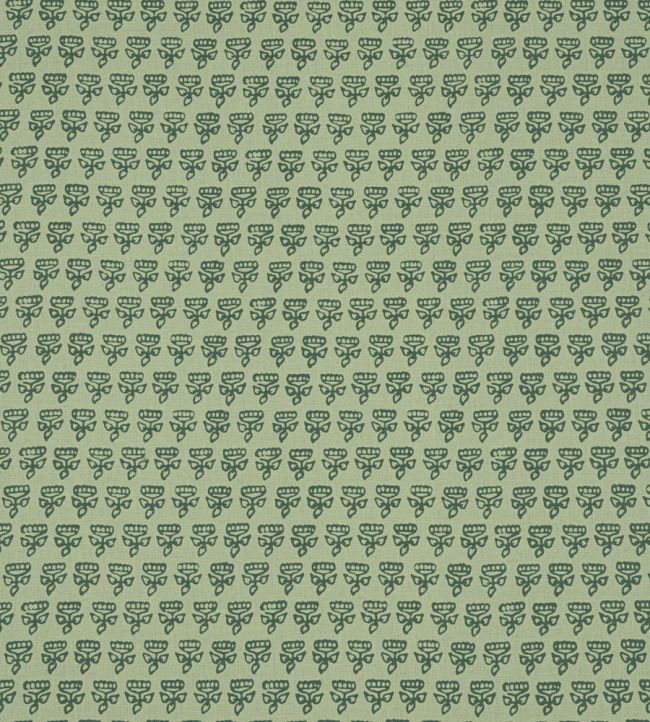 Mimi Fabric by Thibaut Green